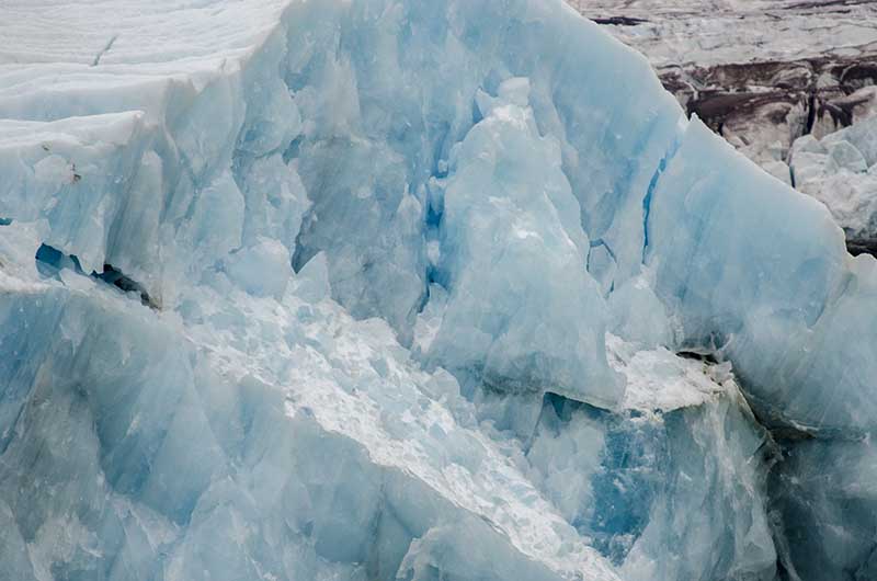 140 - Noruega - islas Svalbard - isla de Spitsbergen - fiordo Liefdefjord - glaciar Monacobreen